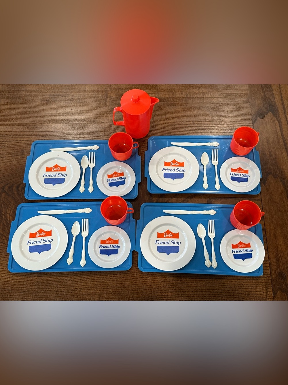 Vintage Barbie United Friendship Tea Set
